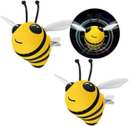 2PCS Little Bee Car Air Vent Clip, Automobile Perfume Air Conditioning Vent Accessories, Cute Car Air Freshener Gift (yellow)