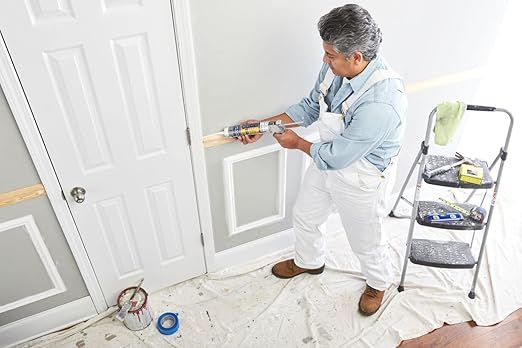 GE Sealants & Adhesives-2709186 Paint Projects Painter's Quick Dry - White , 10.1 Ounce