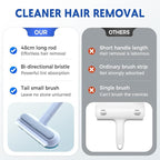 2025 New Pet Hair Remover, 4 in 1 Pet Hair Removal Tool for Couch Carpet Furniture, Multifunctional Double Sided Dogs Cats Hair Removal Brush, Reusable Cleaning Brush for Window (2 Pc)