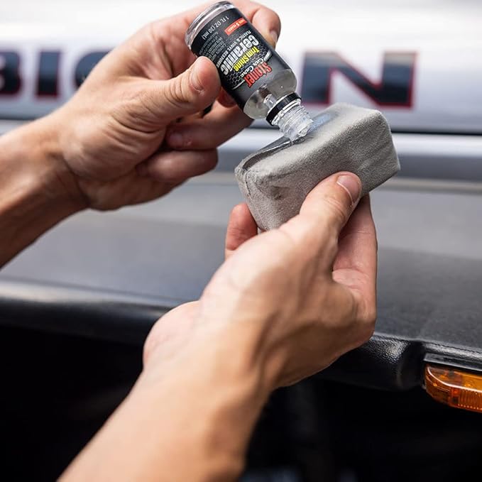 Stoner Car Care 95451 Trim Shine Ceramic Plastic & Vinyl Restorer Kit – Restores Deep Dark Shine with Long Lasting UV Protection, Professional Grade Ceramic Coating, Easy to Apply – 1 fl oz