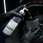 CARPRO DarkSide - Tire & Rubber Sealant, Hydrophobic & Self-Cleaning, Satin Black Shine, UV Protection, Revives Dull Faded Rubber, Ready to Use - 4 Liter (135oz)