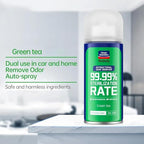 Glodway Whole Car Air Refresher Spray,Odor Eliminator Eliminates Strong Vehicle Odors,Green Tea Scent-6 Ounce Spray Bottle (Plack of 3)