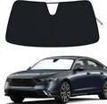 PIMCAR Windshield Sun Shade for 2023 2024 2025 2026 Honda Accord, 310T Reflective Polyester Front Window Sun Visor Blocks UV Rays Foldable Sunshade Honda Accord Accessories