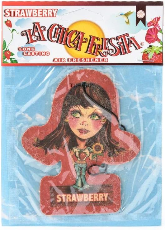 25 pieces BODY Edition La Chica Fresita, Automotive Air Freshener, Strawberry