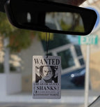 PumpCar 2 pieces shanks double-sided hanging Japanese anime vanilla-scented One Piece car air freshener Cool anime hanging air fresheners for rearview mirror Car Interior Accessories Household Gifts