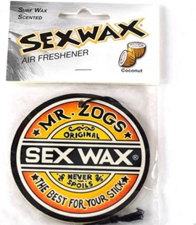 Sex Wax Air Freshener Coconut 10-Pack