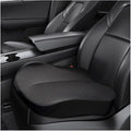 Car Seat Cushion, Comfort Memory Foam Car Cushion, Non-Slip Auto Booster Seat Cushion for Improve Driving Vision, Suitable for Vehicles Trucks SUVs Car Accessories (Black)