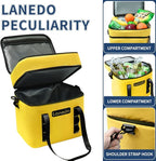 Lisa Lunch Soft Cooler 20/36 Can, Insulated Bag Portable Ice Chest Box for Lunch, Beach, Drink, Beverage, Travel, Camping, Picnic, Car, Trips, Cooler Leak-Proof