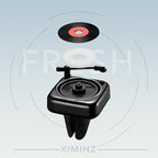 Car Record Player Air Diffusers Car Scents Air Freshener for Air Conditioning Outlet Clop Vent Clips Black, Mens Car Accessories