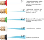Foam Cannon with 1/4 Inch Quick Connector, 1 L Bottle Snow Foam Lance with 5 Pressure Washer Nozzle Tips, 3000PSI