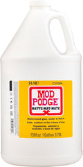 Mod Podge CS11304 Waterbase Sealer, Glue and Finish, 128 oz, Matte