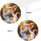 Custom Air Freshener for Car Personalized with Photo Name Air Fresheners, Car Accessories for Men, Family, Gifts, Round
