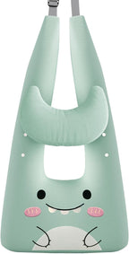 Travel Pillow,Car Pillow Kids Travel Pillow Car seat Pillow U Shaped Pillow for Travel Skin-Friendly Material The Sleeping Aid for Adults and Kids on Road Trips (Green)