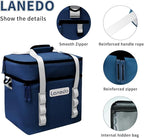 Lisa Lunch Soft Cooler 20/36 Can, Insulated Bag Portable Ice Chest Box for Lunch, Beach, Drink, Beverage, Travel, Camping, Picnic, Car, Trips, Cooler Leak-Proof