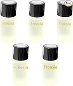 Car Air Freshener Refills – Set of 5 (10 ml each), Universal Fit for Air Vent Smart Car Fresheners, Refreshing and Pleasant Scent (Freesia)