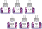 Yankee Candle ScentPlug Refill, Lilac Blossoms, Plug-in Air Freshener Home Fragrance with Essential Oils, Long Lasting Odor Elimination for Rooms, (Pack of 6)