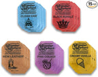 Donkey Auto Products, Wonder Wafers Top 5 Scents Sample Pack of Car Air Fresheners (15 Pack)