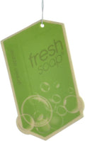 Car Air Freshener Cardboard Hanging Long Lasting Scent, Green Apple