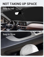 Proadsy 2026 Upgrade Front Windshield Sun Shade Foldable Sunshade Protector Custom Fit 2019-2023 Santa Fe, SE, SEL, SEL Plus, Limited, Ultimate Accessories