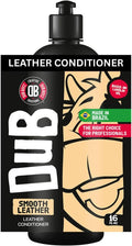 DUB BOYZ Smooth Leather Conditioner, Deep Conditioning & UV Protection, Non-Greasy Formula, Safe for Car Interiors, Furniture & Luxury Leather Goods (16 Fl Oz)