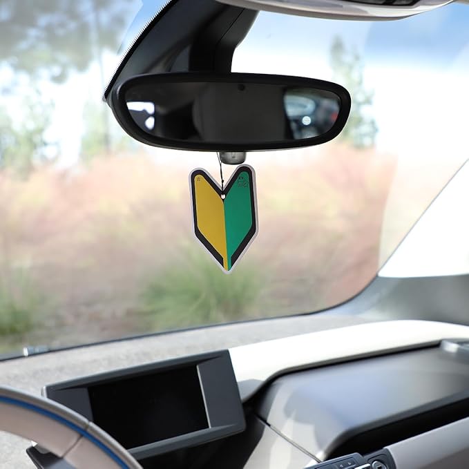 Auto Dynasty 1 Pcs Tree Frog New Car Scent Wakaba Car/Office/Home Hanging Air Freshener