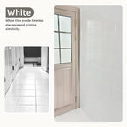 All-In-One Interior Floor Coating Kit, Water-based & Low Odor One-Step Floor Paint, High Hardness Waterproof Paint for Ceramic, Porcelain, Fiberglass, Hardwood, Laminate, Vinyl, 35OZ, White