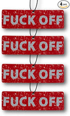 Funny Naughty Unique Car Air Fresheners Scented With Premium Oils By Fresh Fresheners (F Off)