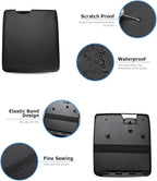 INTGET Center Console Armrest Cover for 2026 Ford F150 Accessories 2015-2023 2024 2025/for F250 F350 F450 F550 2017-2026 40/20/40 Jump Seat Car Arm Rest Lid Seat(black stitches, 2015-2026 Jump Seat)