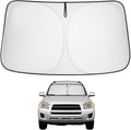 Proadsy 2026 Upgrade Front Windshield Sun Shade Foldable Sunshade Protector Custom Fit 2006-2012 RAV4 SUV Crossover, LE XLE Premium Limited XSE Hybrid Adventure Accessories