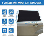 Car Window Shades for Baby - 2 Pack Sun Shade Blocker, Breathable Mesh Rear Side Window Shade Sunshade for SUV, UV Protection for Baby Family Pet, Mosquito Bug Net Window Screens for Camping