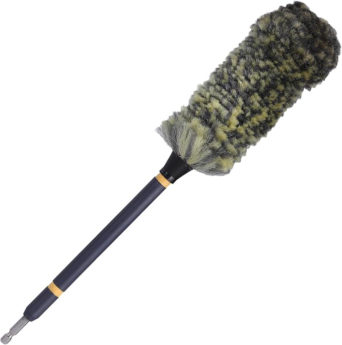 Mr. Detroit - 3pc Wheel & Rim Clean Kit High Performance Wheel Cleaner and Body Brush with Durable PVC Fiber Bristles, Drill Wheel Brush with Durable Soft Wool Microfiber Bristles (CL-3DH056)