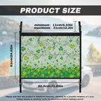 Musical St.Patrick Day Print Car Roof Storage Bag Car Seat Storage Hanging Bag All Car Storage Organizers Car Travel Accessories Compatible with Most Cars