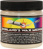 Jacquard Dorlands Wax - 4 Ounce - Versatile Pure Wax and Damar Resin - Protective Topcoat for Sealing and Finishing