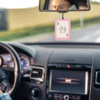 4 Pcs Pink Leopard Car Air Freshener for Women Cheetah Car Accessories for Mirror Cheetah Air Fresheners Cars Decor for Home Bathroom