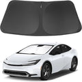 Windshield Sun Shade Custom Fit 2010-2015 Toyota Prius Hatchback Accessories(Not for Prius C or Prius V) Sunshade Foldable Sun Visor Protector