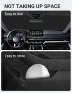 Proadsy Windshield Sun Shade for Honda Accord 2023-2025 2026 4-Layer Foldable Front Sunshade Protector Sun Visor Blocks UV Rays Keep Car Cooler