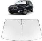 Proadsy Windshield Sun Shade for BMW X7 2019-2026 Foldable Front Sunshade Protector Sun Visor Blocks UV Rays Keep Car Cooler Accessories