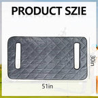Golf Cart Seat Cover Towel Blanket - Premium Soft Plush Warm Seat Covers for EZGO Yamaha Club Car (Universal Fit) Anti-Slip, Washable Golf Cart Accessories & Gifts for Men Women 51" x 30.5".Grey