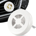 Car Fragrance Holder Compatible with Bath & Body Works Refills (Not Included), Air Freshener Vent Clip or Visor Clip, Refillable Scent Holder, Easy to Open Car Diffuser Accessory (White)
