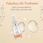 G's Breeze Fabulous Air Freshener - Luxurious, Floral & Fruity Essence - Long-Lasting Fresh Scent - Elegant & Portable, Sophisticated Aroma Anywhere You Go - Warm Fragrance for Home, Car and Office