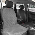 HONEST OUTFITTERS Dog Car Seat Cover 2 Pack, Waterproof Front Seat Car Cover for Cars, Trucks, and Suvs, Pet Front Cover for Cars, Nonslip Dog Seat Cover Grey