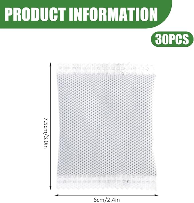 30Pcs Activated Charcoal Bags, Multi-Use Charcoal Odor Absorber Air Freshener, Shoe Deodorizer for Home Car Cabinet Basement