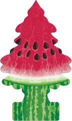 LITTLE TREES Car Air Freshener | Hanging Paper Tree for Home or Car | Watermelon Scent | 6 Pack