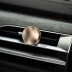 THEDOTS Gold Car Air Freshener Vent Clip, Cute Matte Metal Car Decor Gift for Women, Cashmere Wood Chestnut Scent