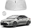 Windshield Sun Shade for 2009-2014 Toyota Corolla UV Ray & Heat Blocking Foldable Windshield Sunshade for Toyota Corolla Accessories Front Sun Visor Protector