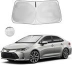 Windshield Sun Shade for 2009-2014 Toyota Corolla UV Ray & Heat Blocking Foldable Windshield Sunshade for Toyota Corolla Accessories Front Sun Visor Protector