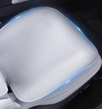 Front Car Seat Covers for Tesla Model Y Model S Model X Model 3 2017-2026 Breathable Interior Seat Cushion Protector All Season Protection (Without Logo)