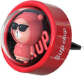 DAYUJIAN Cartoon Car Air Fresheners Astronaut Automotive Air Outlet Cute Car Diffuser Creative Glowable Car Perfume Decoration Aromatherapy Ornament Car Vent Accessories
