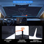 Butterfly Eye Car Windshield Sun Shade Umbrella Funny Butterflies Sunshades for Car Windshield Upgraded Sun Visor Protector for Sedan SUV Most Vehicles Printed Front Window Shades