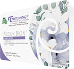 Tree frog Fresh Box White Musk 4-pack Treefrog Air Freshener, Large Pack and Long Lasting JDM Car Freshener
